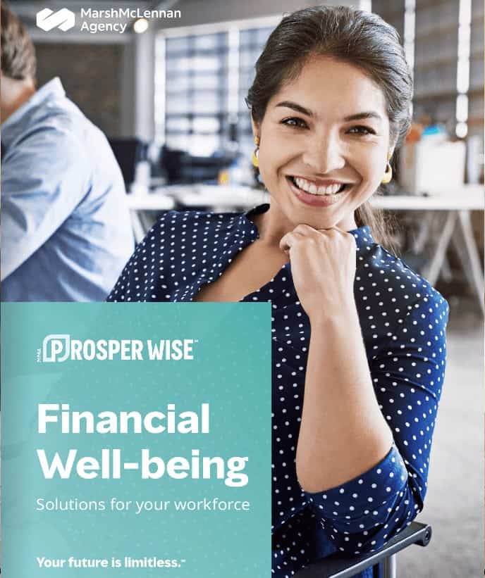 Image of cover page of our Financial Well-being flipbook